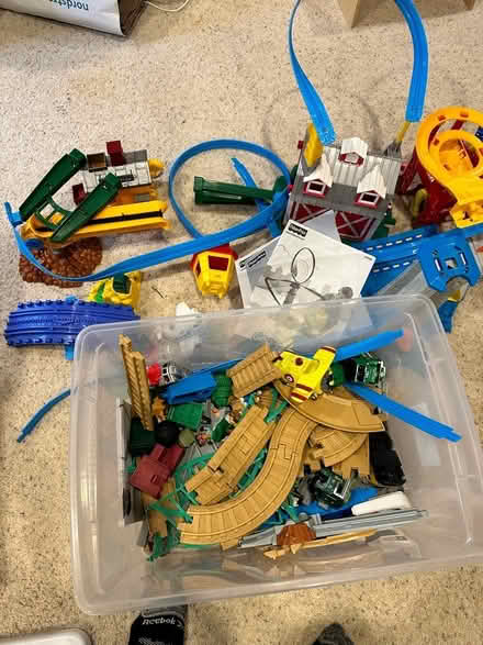 Photo of free Fisher Price GeoTrax sets (1 block from Dominion HS) #1