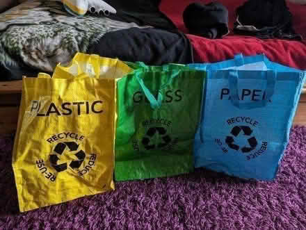Photo of free Bags for sorting recycling (CO2, Hythe) #1