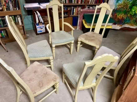 Photo of free Vintage dining chairs 6 (Northwest Austin) #1