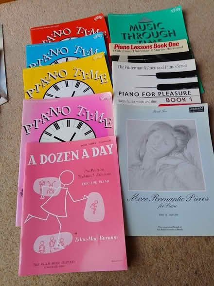 Photo of free Piano Books for Beginners and Intermediate players -used (Knaphill GU21) #1