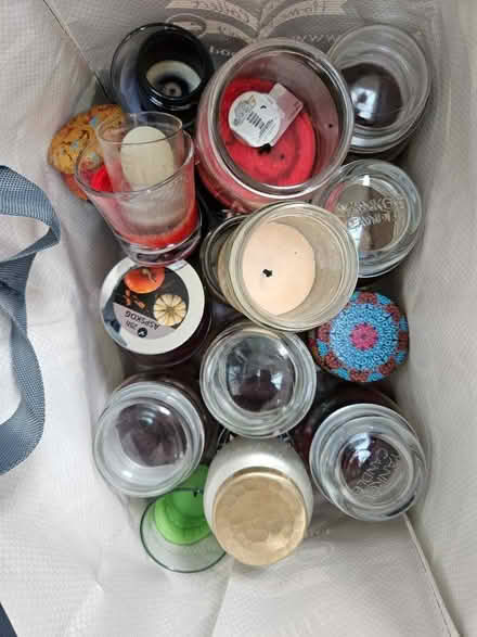 Photo of free Gl51 Used candle jars (Warden Hill GL51) #1