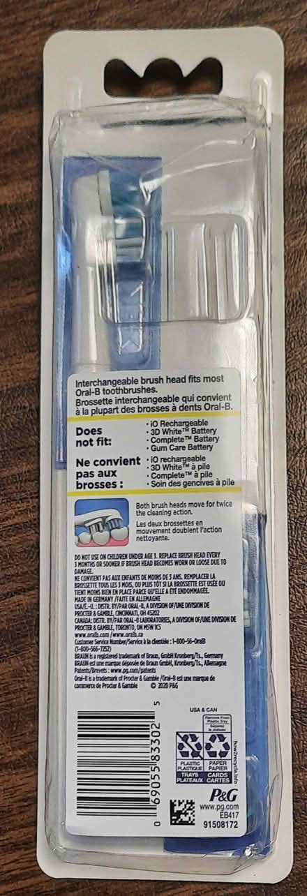Photo of free 2 New Oral-B Toothbrush Heads (Hobson & Greene Rds) #2