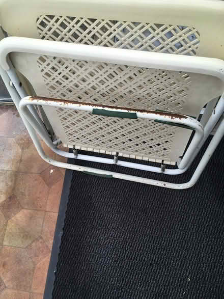 Photo of free two small garden chairs (near leigh sinton road) #2