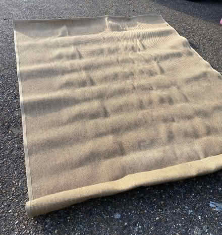 Photo of free Coir rug (IKEA), large (approx 2.3m x 1.8m) (Haldens AL7) #1