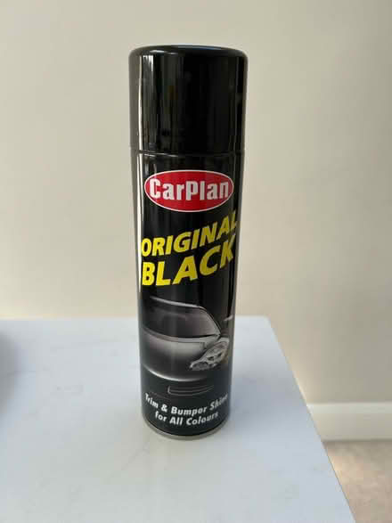 Photo of free Black car bumper spray (Raynes Park, SW20) #1