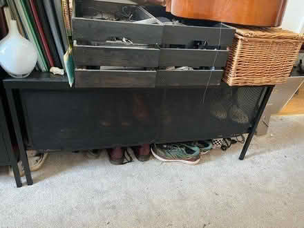 Photo of free Black metal unit (N7 Liverpool Road) #1