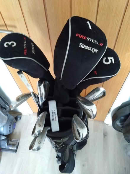Photo of free Left handed golf clubs and bag (CA8) #2