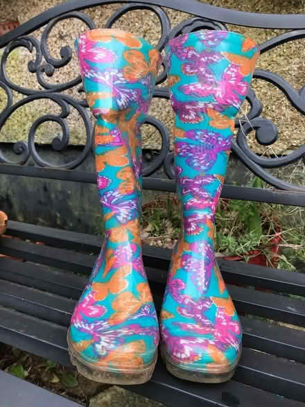 Photo of free Festival ready wellies - size 6.5 (Totterdown BS3) #1