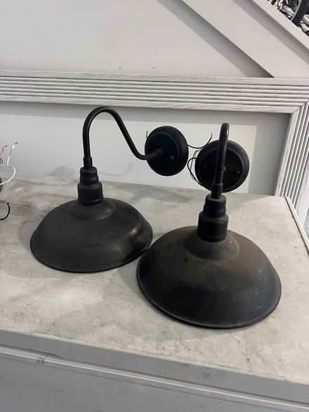 Photo of free Pair of Goose Neck Exterior Lights (Vienna NE) #1