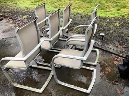 Photo of free 6 Patio Chairs and Table (Sammamish/Issaquah) #1