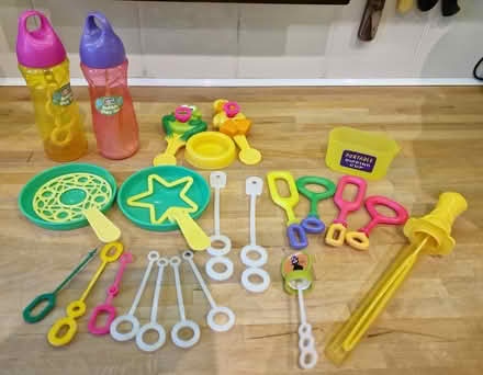 Photo of free Kids' bubble blowing stuff (Cheam SM3) #4