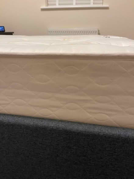 Photo of free Double Mattress, lightly used, few marks. Fire label. (Buckshaw Village PR7) #1