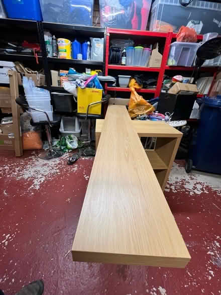 Photo of free Large Ikea oak floating shelf (Gosforth NE3) #2