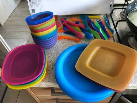 Photo of free Selection of plastic utensils (Ifield Crawley) #1
