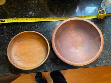Photo of free Two wooden bowls (Upper NW) #2