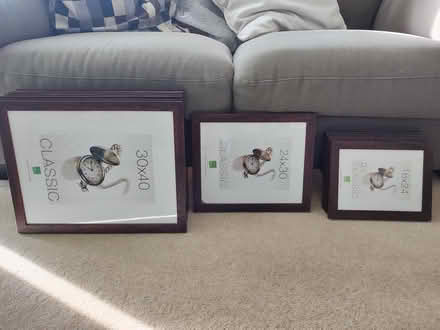 Photo of free Set of 12 picture frames (Letchworth) #2