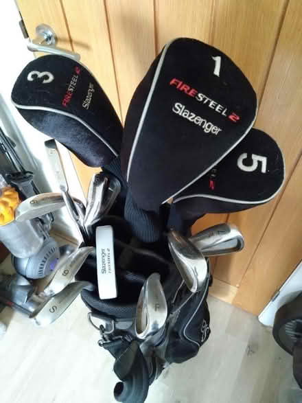 Photo of free Left handed golf clubs and bag (CA8) #4