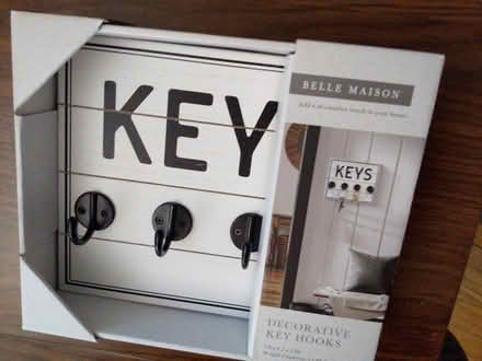 Photo of free Key hook plaque (Madison West of Downtown) #1