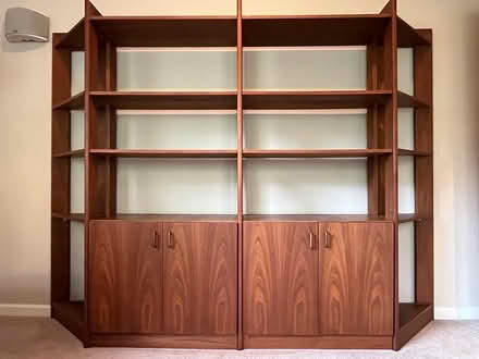 Photo of free Walnut veneer wall unit components (Los Gatos near downtown) #2