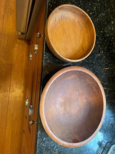 Photo of free Two wooden bowls (Upper NW) #3