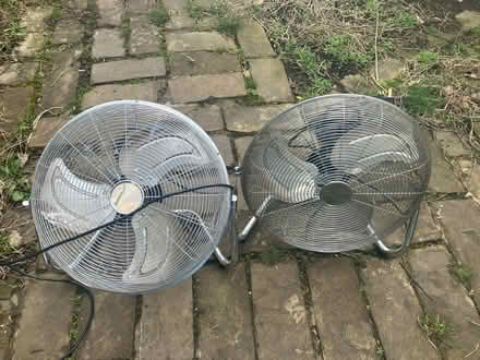 Photo of free Two Large Floor Fans (Treeton S60) #1