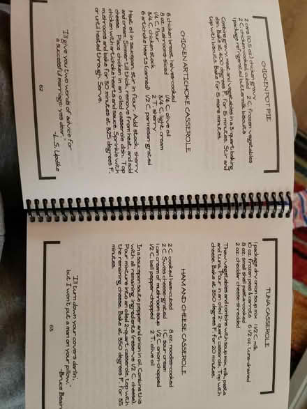 Photo of free Cookbook (Leavells Crossing in Spotsy) #2