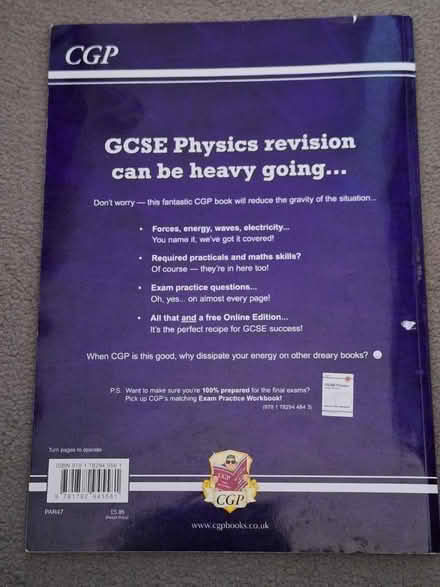 Photo of free GCSE physics AQA revision guide (Oakley HP18) #2