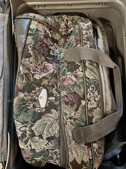 Photo of free 4 piece floral fabric luggage set (Apts off Green Oaks & S Cooper) #4