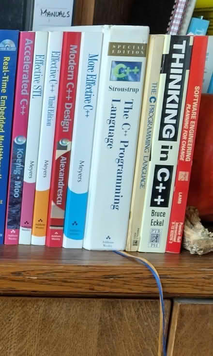 Photo of free C++ programming books (Corsham) #1