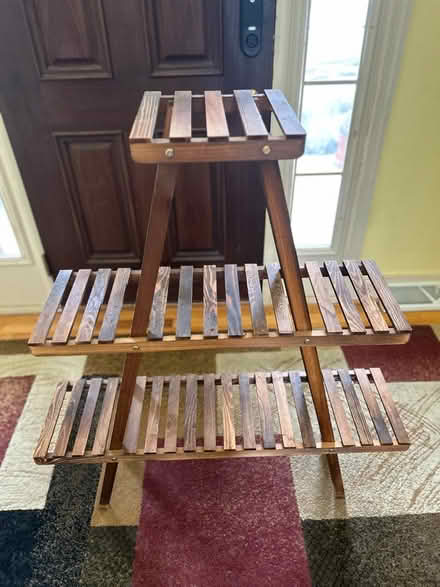 Photo of free Wooden plant stand (East York) #2