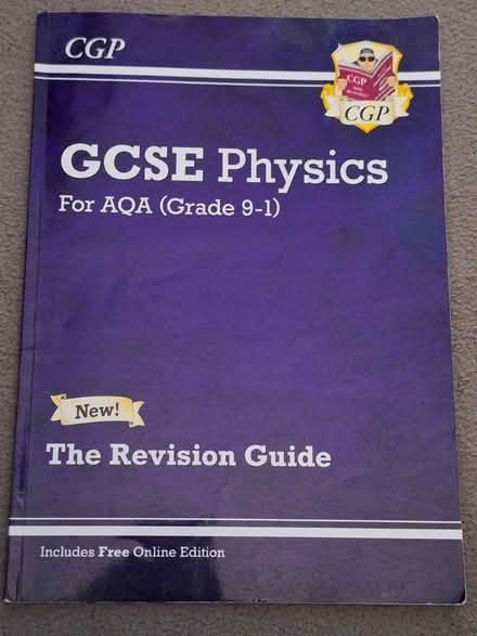 Photo of free GCSE physics AQA revision guide (Oakley HP18) #1