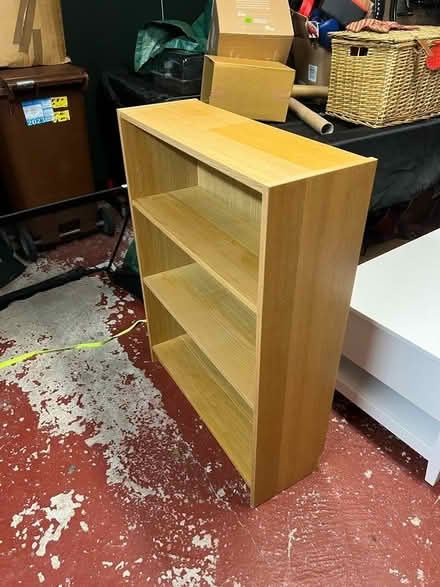 Photo of free Ikea oak book case (Gosforth NE3) #1
