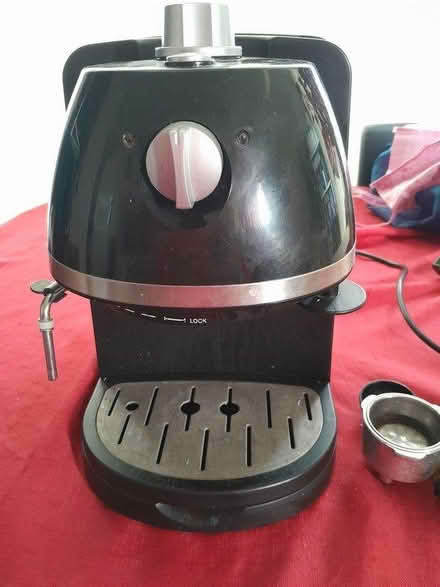 Photo of free Black silver crest coffee machine (Hemel Hempstead) #1