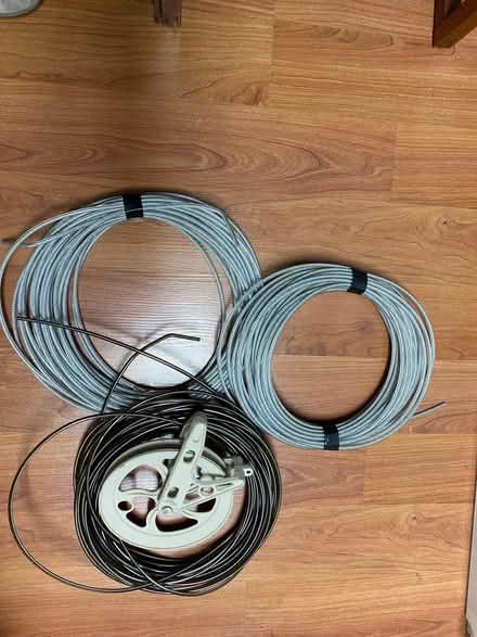 Photo of free Clothesline (3) and 1 reel (Britannia) #1