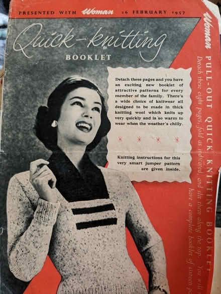 Photo of free Three knitting pattern booklets (Hove Green BN3) #3