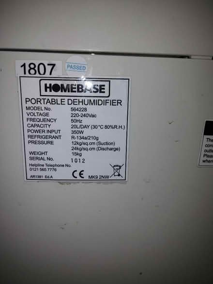 Photo of free Portable humidifier (Amersham Common HP7) #2