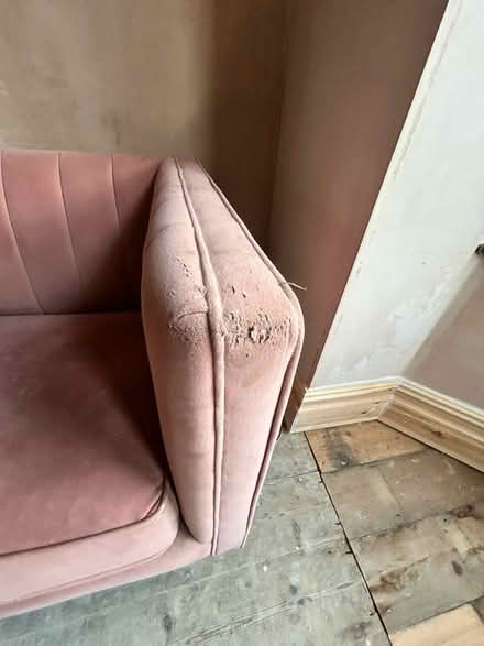 Photo of free Pink sofa (Milton) #2