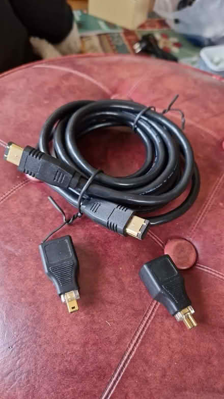 Photo of free Firewire cable (Dunfermline KY12) #1
