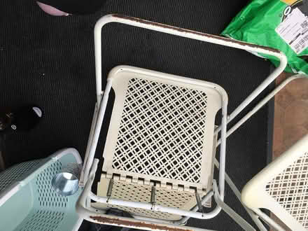 Photo of free two small garden chairs (near leigh sinton road) #3