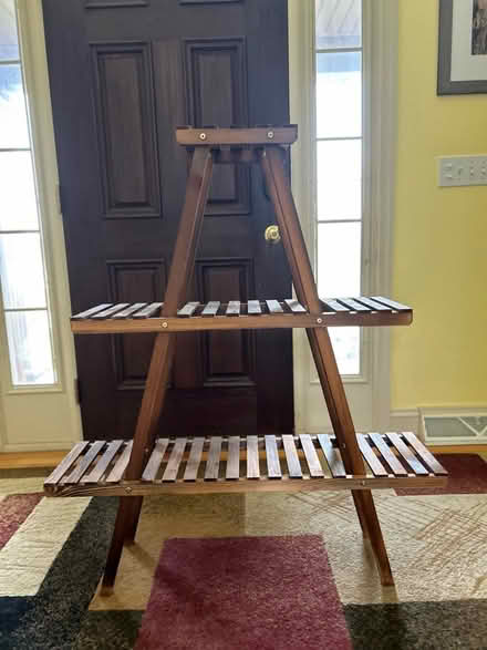 Photo of free Wooden plant stand (East York) #1