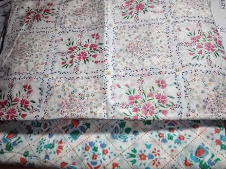Photo of free Large carrier bag of fabric scraps (Boxford CO10) #2