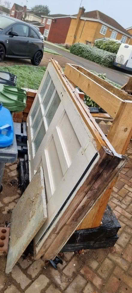 Photo of free Wooden external door (Boughton Vale, CV23) #1