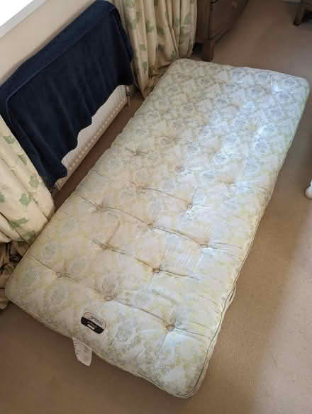 Photo of free single bed mattress (tilshead) #1