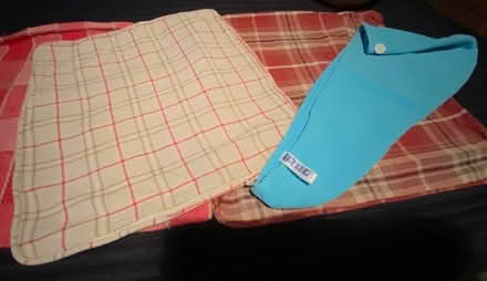 Photo of free Cushion Covers: reds/checks/Scottie dogs! (Kendal LA9) #1