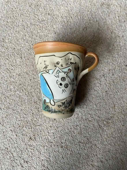 Photo of free Large cat mug (Highbury N5) #1