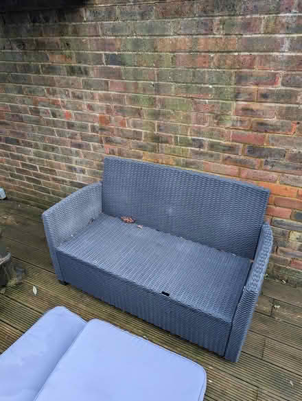 Photo of free Garden chair and storage table (Rochester ME1) #3