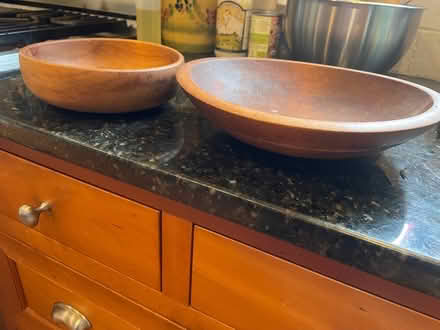 Photo of free Two wooden bowls (Upper NW) #1