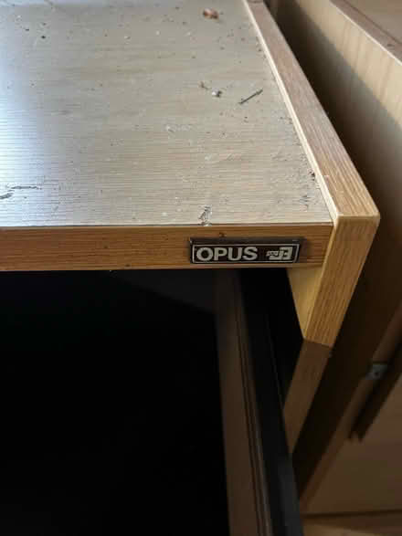 Photo of free 2 wood filing cabinets (Walsall) #3