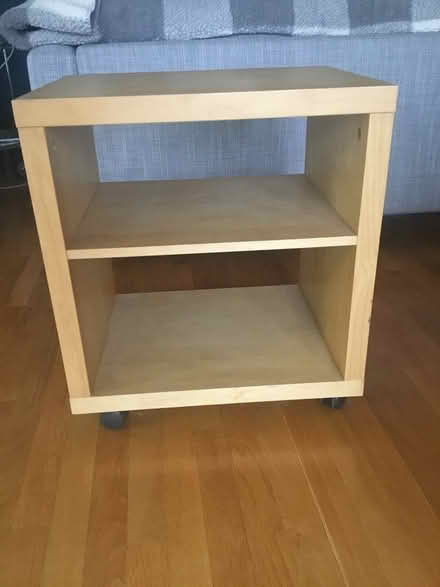 Photo of free Blonde wood IKEA night table (Hastings on Hudson) #1