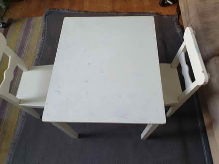 Photo of free Toddler table and chairs (SW8 Oval Vauxhall) #1